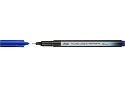 Fineliner Pentel Pointliner S40-C fijn blauw