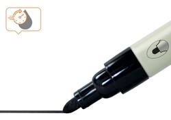 Whiteboardmarker Nobo ronde punt 3mm zwart