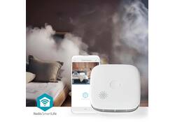 Rookmelder Nedis Smartlife Wifi 10 jaar sensor wit