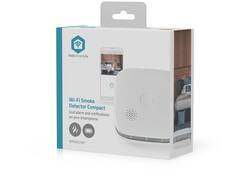 Rookmelder Nedis Smartlife Wifi 10 jaar sensor wit