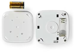 Rookmelder Nedis Smartlife Wifi 10 jaar sensor wit