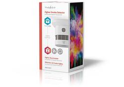 Rookmelder Nedis Smartlife Zigbee 3.0 Wifi 10 jaar sensor wit