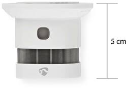 Rookmelder Nedis Smartlife Zigbee 3.0 Wifi 10 jaar sensor wit