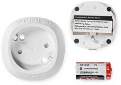 Rookmelder Nedis Smartlife Zigbee 3.0 Wifi 10 jaar sensor wit
