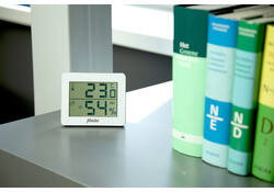 Thermometer hygrometer Alecto WS-55 wit - zilver