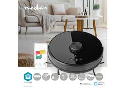 Robotstofzuiger Nedis Smartlife wifi laser 3-in-1 zwart