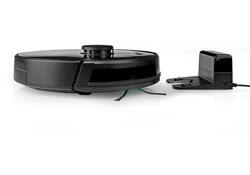 Robotstofzuiger Nedis Smartlife wifi laser 3-in-1 zwart