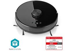 Robotstofzuiger Nedis Smartlife wifi laser 3-in-1 zwart