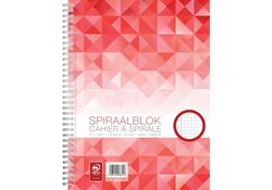 Spiraalblok WORK A4 ruit 5x5mm 100vel 70gr