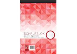 Schrijfblok WORK A4 ruit 5x5 mm 100vel 70gr