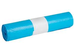 Afvalzak Propsac HDPE T23 58x100cm 70L blauw rol à 25 stuks