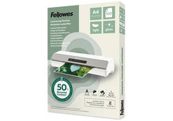 Lamineerhoes Fellowes A4 light 50% gerecycled glans 100stuks