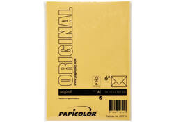 Envelop Papicolor C6 114x162mm dottergeel