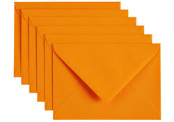 Envelop Papicolor C6 114x162mm oranje