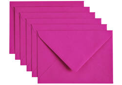Envelop Papicolor C6 114x162mm felroze