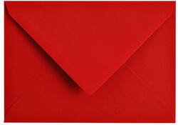 Envelop Papicolor C6 114x162mm rood