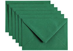 Envelop Papicolor C6 114x162mm dennengroen
