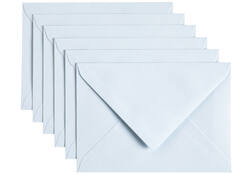 Envelop Papicolor C6 114x162mm babyblauw