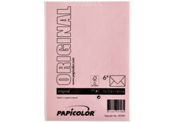 Envelop Papicolor C6 114x162mm babyroze