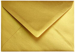 Envelop Papicolor C6 114x162mm metallic goud