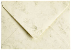 Envelop Papicolor C6 114x162mm marble ivoor