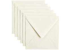 Envelop Papicolor 140x140mm anjerwit