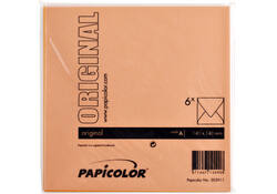 Envelop Papicolor 140x140mm oranje