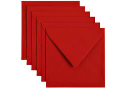 Envelop Papicolor 140x140mm rood