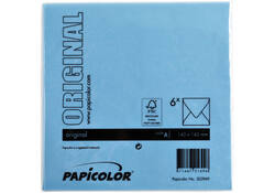 Envelop Papicolor 140x140mm hemelsblauw
