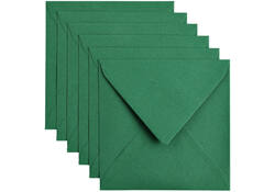 Envelop Papicolor 140x140mm dennengroen