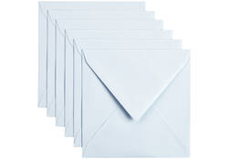 Envelop Papicolor 140x140mm babyblauw