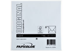 Envelop Papicolor 140x140mm babyblauw