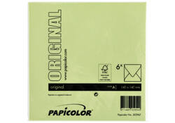 Envelop Papicolor 140x140mm appelgroen