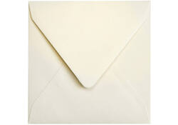 Envelop Papicolor 140x140mm metallic ivoor