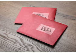 Etiket Rillprint 70x42.4mm mat transparant 525 etiketten