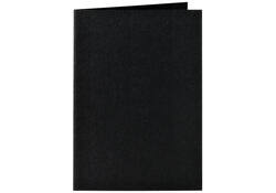 Correspondentiekaart Papicolor dubbel 105x148mm ravenzwart pak à 6 stuks