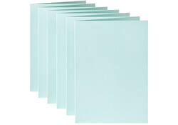 Correspondentiekaart Papicolor dubbel 105x148mm zeegroen pak à 6 stuks