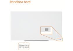 Glasbord Nobo Impression Pro 993x559mm briljant wit