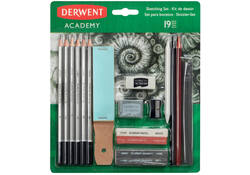 Grafietschetsset Derwent Academy 19-delig