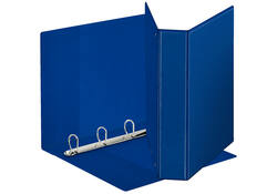 Presentatieringband Esselte panorama A4 4-rings D-mechaniek 51mm PP blauw