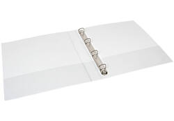Presentatieringband Quantore A4 Maxi 4-rings D-mech 20mm wit
