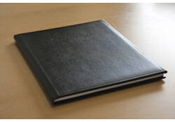 Condoleancealbum Kangaro 260x210mm zwart