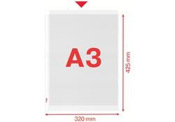 Showtas Esselte PP A3 recht 50 stuks