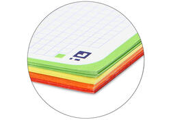 Projectboek Oxford School A5+ lijn 6-gaats 240 pagina's 80gr blauw
