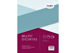Showtas Multo A5 17-gaats PP 0.14mm glad 10 stuks