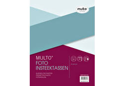 Fototas Multo A4 23-gaats 2-vaks 148x210 PP mat 10 stuks