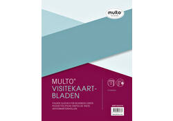 Showtas Multo 23-gaats PP voor 10 visitekaartjes 10 stuks