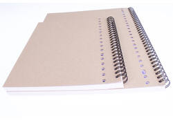 Collegeblok Multo A4 ruit 10x10mm 23-gaats 160 pagina's 80gr wit