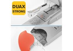 Nietmachine Rapid Supreme DUAX heavy duty 170 vel zilver/oranje