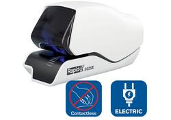 Nietmachine Rapid Supreme contactloos elektrisch 5025 e 25 vel wit